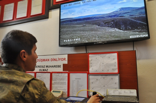 Mehmetçik, eksi 15 derecede 24 saat nöbette